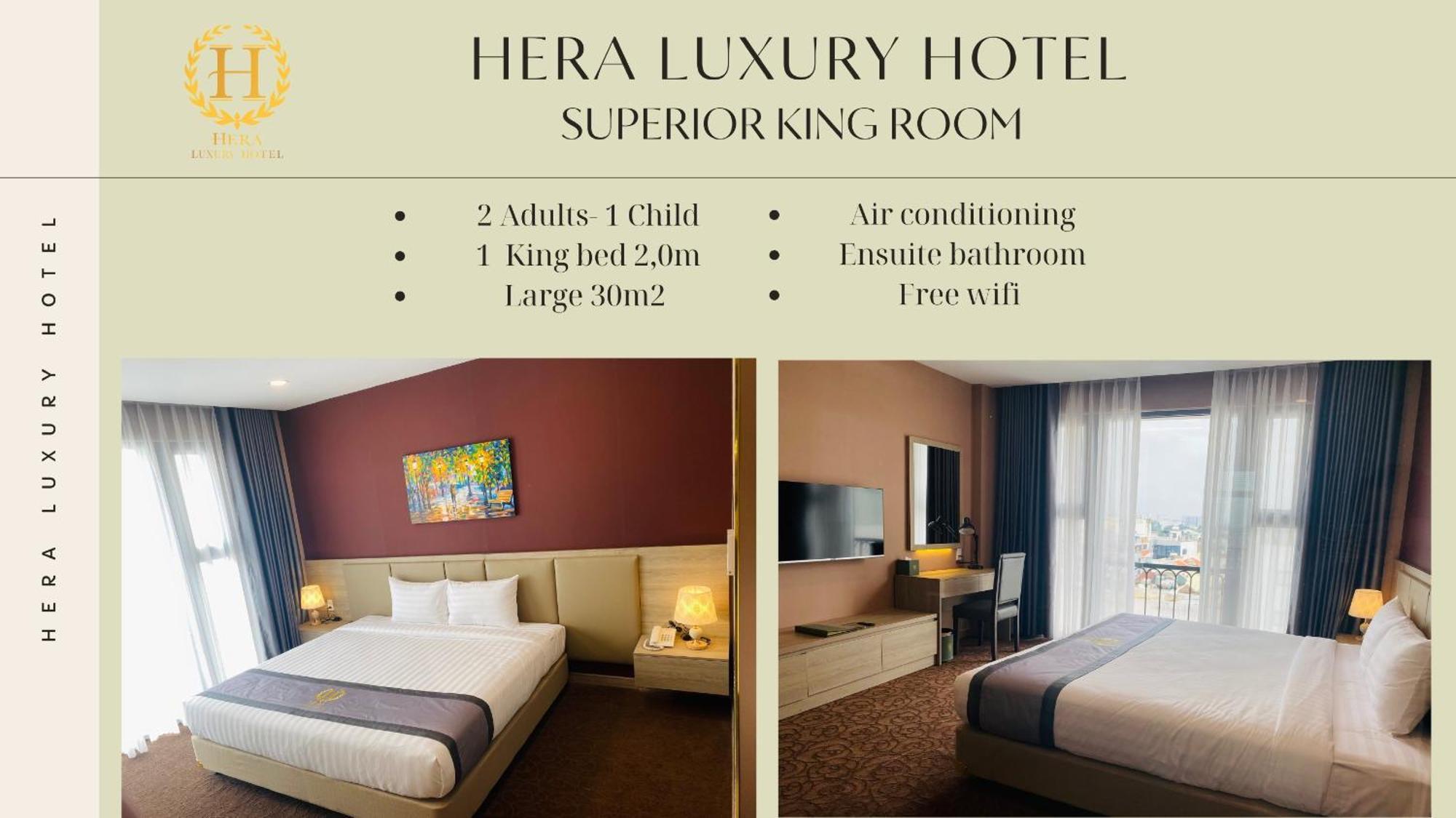 Hera Luxury Hotel Ho Chi Minh City Exterior photo